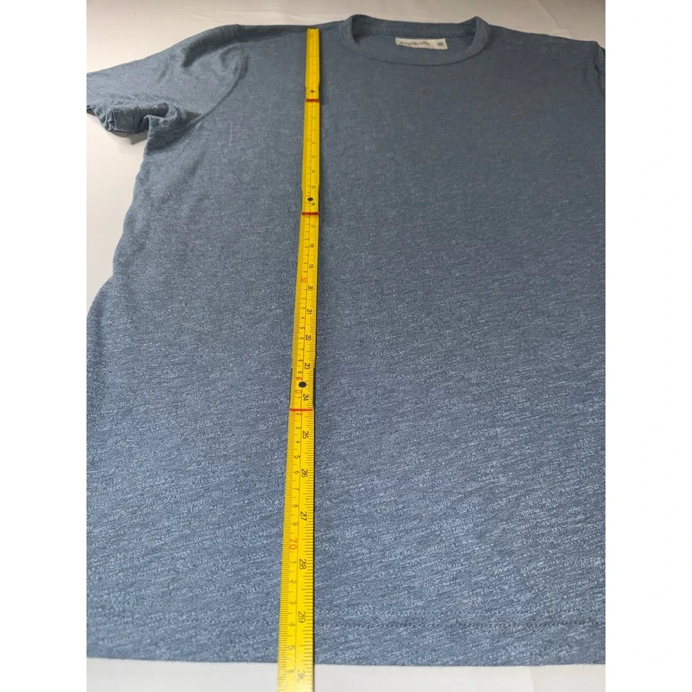 Abercrombie & Fitch Mens XXL Soft Tee Blue Heather Short Sleeve Crewneck T-Shirt